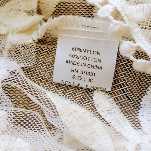 Bell Sleeve Sheer Top - Picture 6 of 6